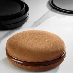Sale Pavoni Siliconen Vorm Macaron Cake Ø18x6cm Set/3