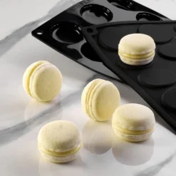 Sale Pavoni Siliconen Vorm Mini Macaron Ø4x2,5cm (18) Set/2