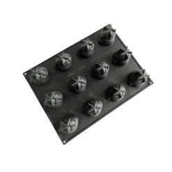 Discount Pavoni Siliconen Vorm Santa (Haasnoot) 60x72mm (12) 30x40cm