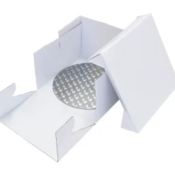 Best PME Cakeboard en doos rond 32,5x32,5x15 cm