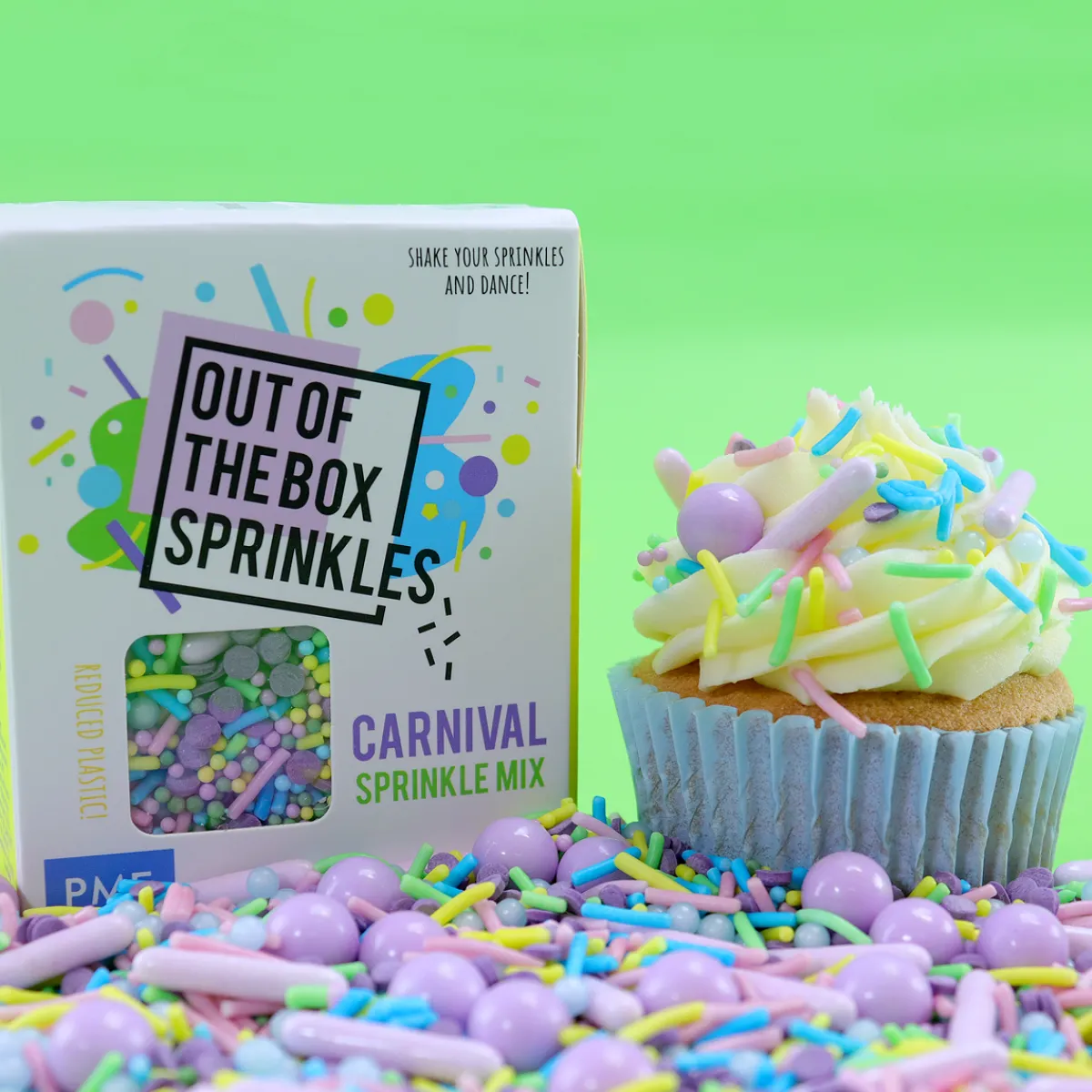 Hot PME Carnaval Sprinkle Mix (Out of the Box) 60g