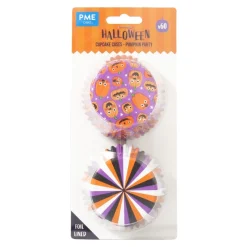 Best PME Halloween Cupcake Vormpjes Pompoenfeest Ø52mm 60st.