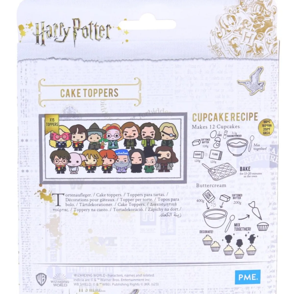Clearance PME Harry Potter Karakters Taartprikkers 15st.
