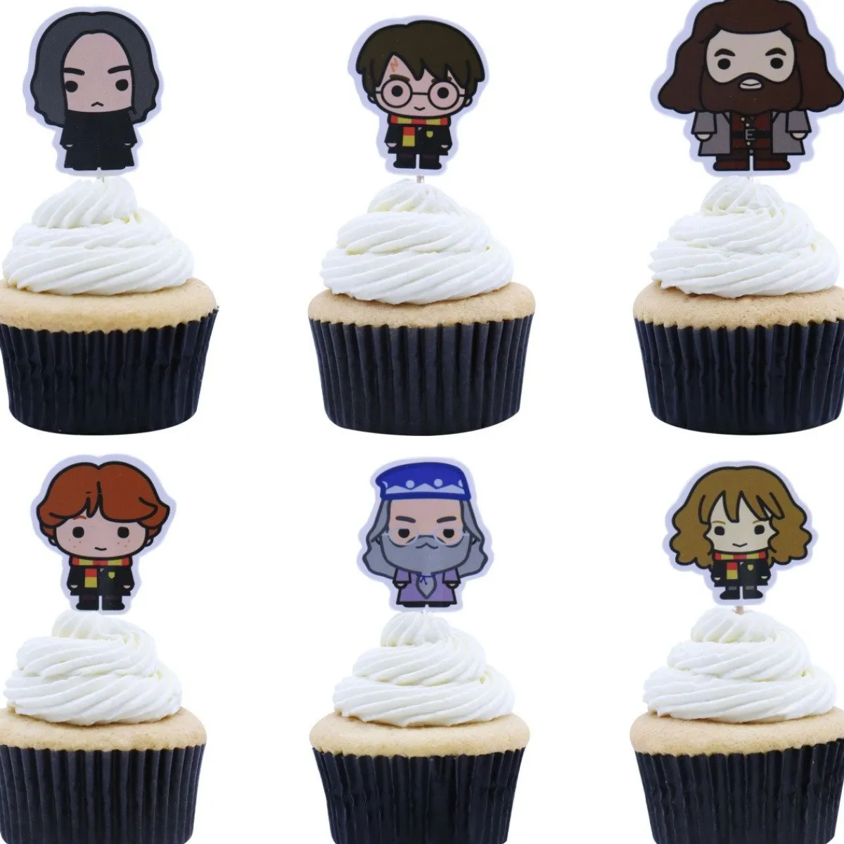New PME Harry Potter Karakters Taartprikkers 6st.