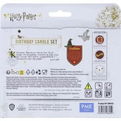 New PME Harry Potter Taartkaarsjes Griffoendor Set/7