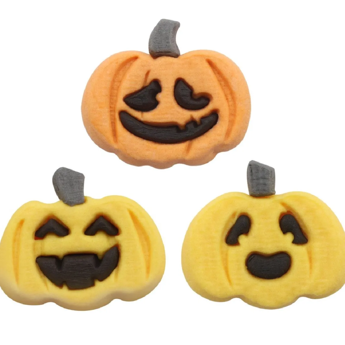 New PME Suikerdecoratie Halloween Pompoenen 12st.