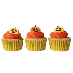 New PME Suikerdecoratie Halloween Pompoenen 12st.