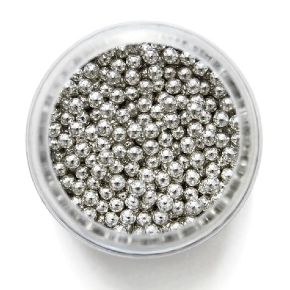 Best PME Suikerparels Zilver 3mm 25 gram