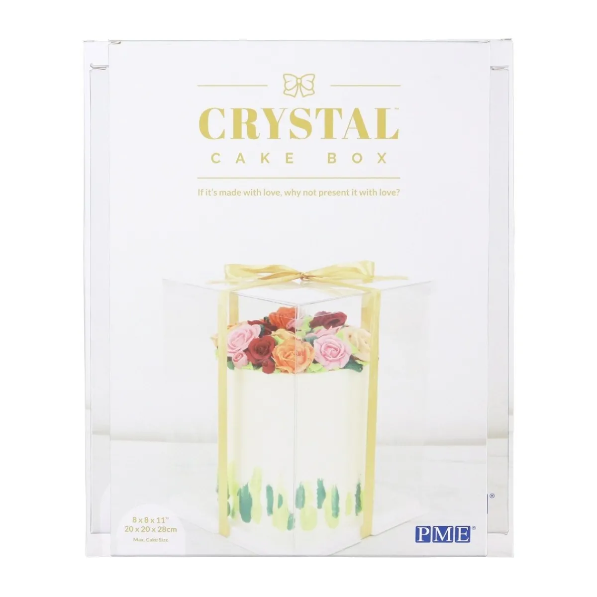 Discount PME Taartdoos Transparant 25x25x28cm