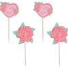 Clearance PME Taartprikkers Liefdes Rozen 24st.