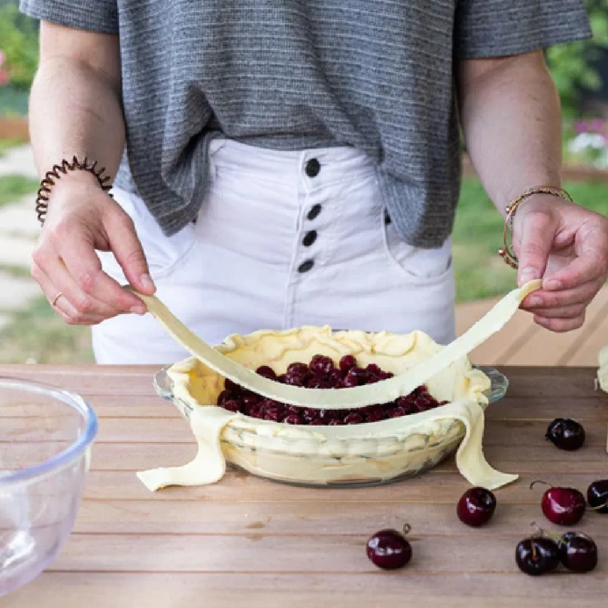 Outlet Pyrex Bake & Enjoy Taartvorm met Handgreep 26x23cm