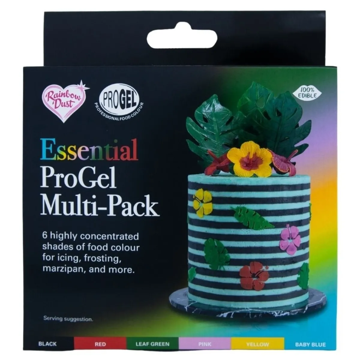 Online Rainbow Dust RD Kleurstof ProGel Essentials Multipack Set/6
