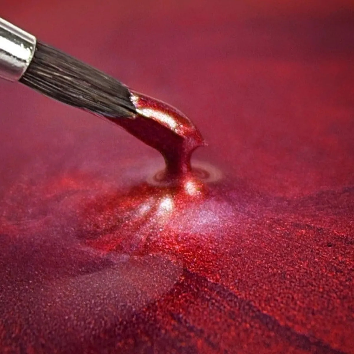 Rainbow Dust RD Metallic Food Paint Ruby Red 25ml