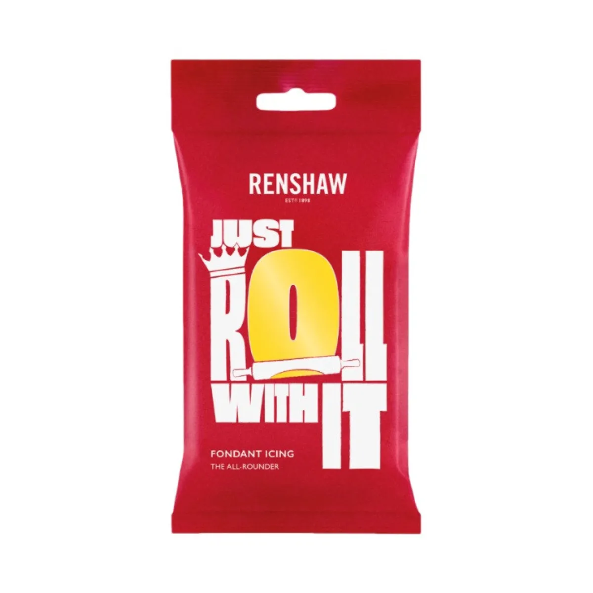 Renshaw Rolfondant Geel 250g