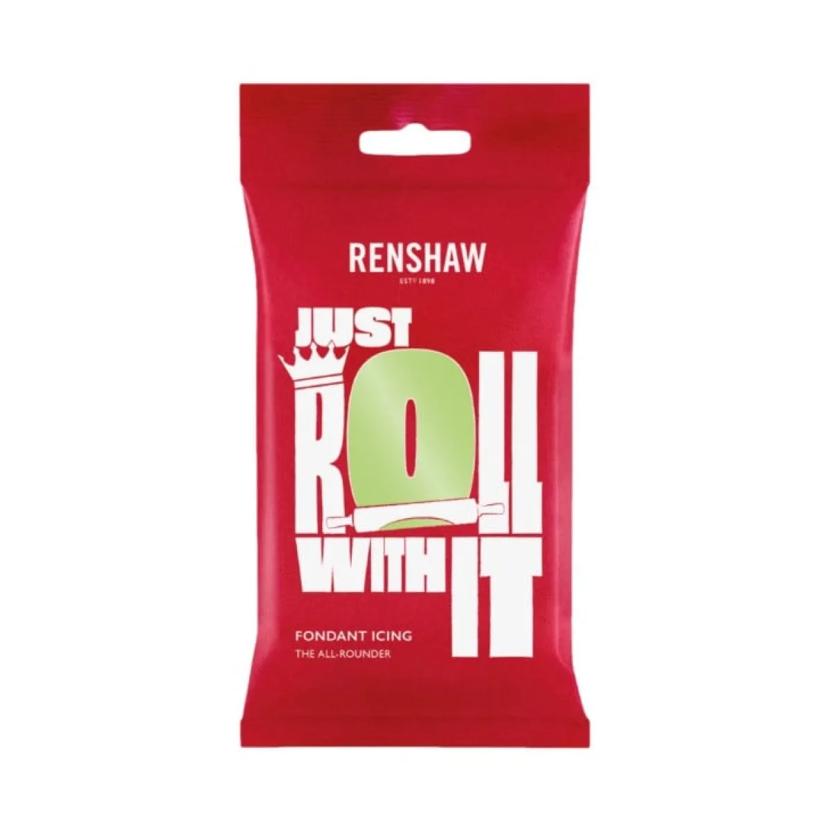 Online Renshaw Rolfondant Pastel Groen 250g