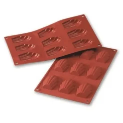 New Martellato Siliconen Bakvorm Madeleine 68x45x17mm (9)