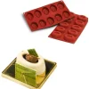 Silikomart Siliconen Bakvorm Savarin Ovaal 70x52x24mm (10)