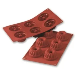 Online Martellato Siliconen Bakvorm Tulband Mini Ø70h36mm (6)