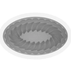 Outlet Silikomart Siliconen Bakvorm Pleincoeur Ovaal 17,6x10,4cm