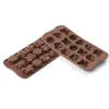 Best Silikomart Siliconen Bonbonvorm Lente (15x) 3,6x2,6x1,5cm