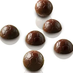 Outlet Silikomart Siliconen Bonbonvorm Voetbal (15x) Ø2,7x1,4cm