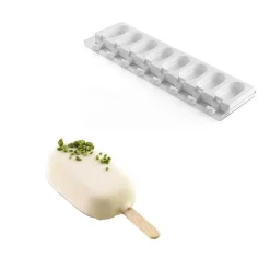 Best Silikomart Siliconen IJsjesmal Mini Classic (16x) + 100stk
