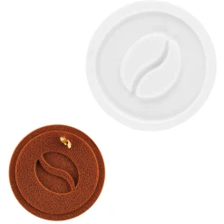 Sale Silikomart Siliconen Mold Mini Koffie Ø6x0,2cm Set/6