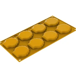 Online Silikomart Siliconen Vorm Schelp (8x) 7,2x6,5x0,9cm