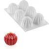 Clearance Silikomart Siliconen Vorm Supernova (6x) Ø64x56(h)mm