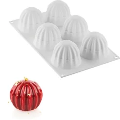 Clearance Silikomart Siliconen Vorm Supernova (6x) Ø64x56(h)mm