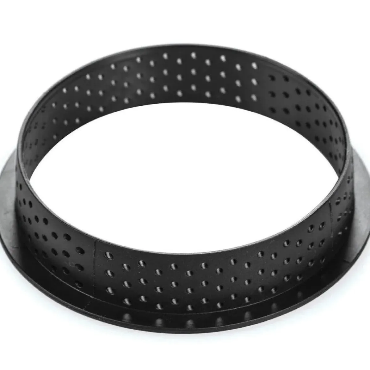 Outlet Silikomart Taartring Exoglass Geperforeerd Ø7x2cm set/8