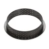 Clearance Silikomart Taartring Exoglass Geperforeerd Ø10x2 Set/4
