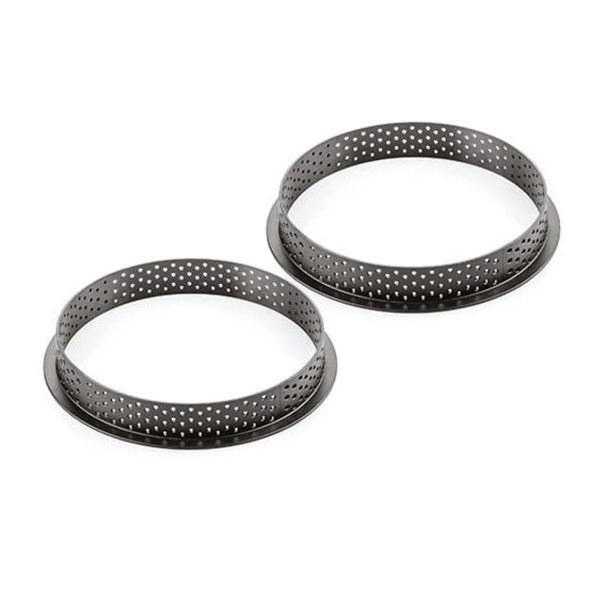 Sale Silikomart Taartring Exoglass Geperforeerd Ø12x2cm**