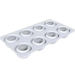 Clearance Silikomart Sillikomart Siliconen Bakvorm Kiku Ø5,8x3,7cm (8)