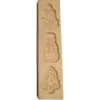Outlet Overig Speculaasplank Kerst (Kaars/Sneeuwpop/Kerstboom) (3x) 8x7cm.