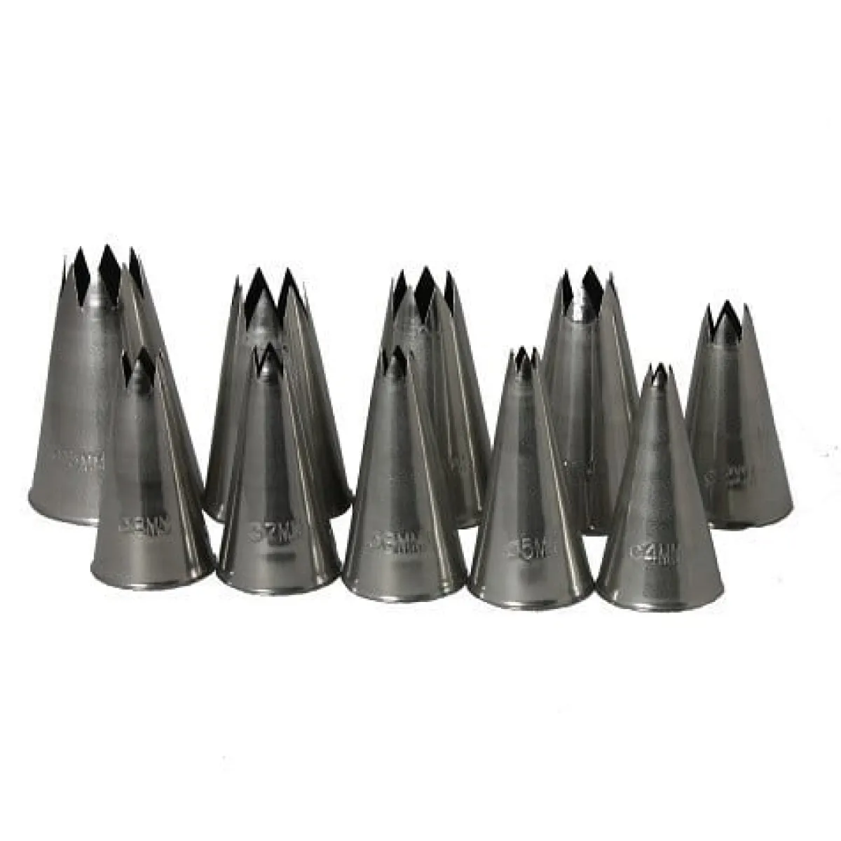 Hot Overig Spuitjesset gekarteld RVS 10 spuitjes 6T van 5 t/m 14mm