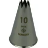 Best Overig Spuitmondje gekarteld 8 Tands RVS 10mm