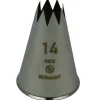 Best Overig Spuitmondje gekarteld 8 Tands RVS 14mm
