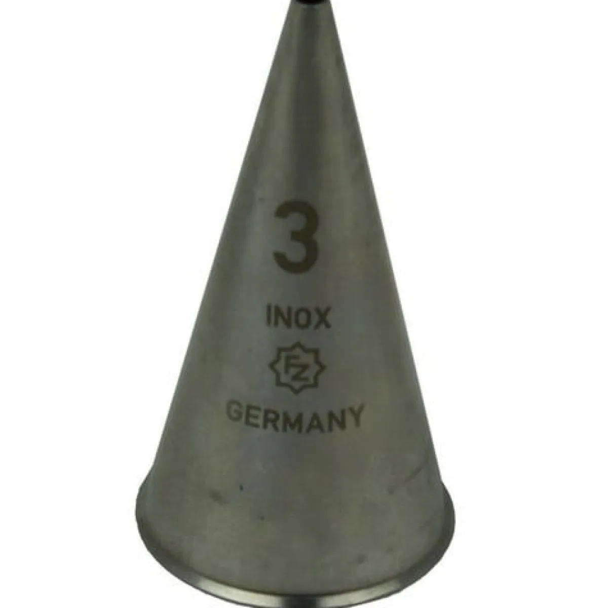 New Overig Spuitmondje Glad RVS 3mm