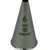 Overig Spuitmondje Glad RVS 6mm