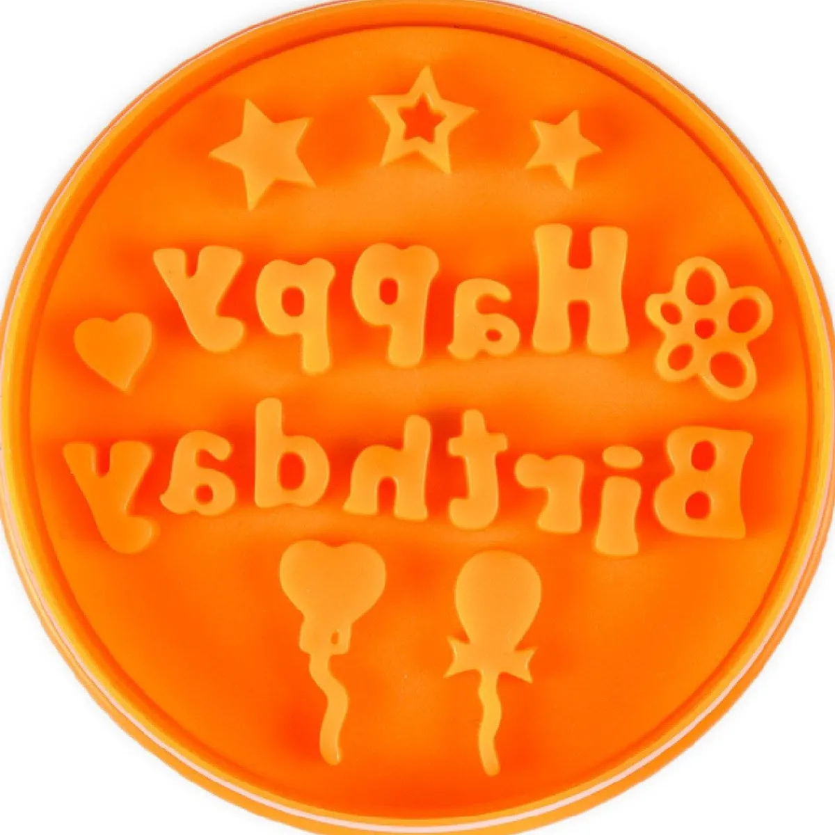 Hot Städter Plunger Cutter Happy Birthday Ø6,5cm
