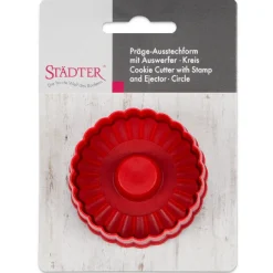 New Städter Plunger Cutter Rond Gekarteld Ø6cm