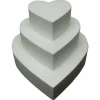 Clearance Taart Dummy Hart 5cm -Ø10cm-
