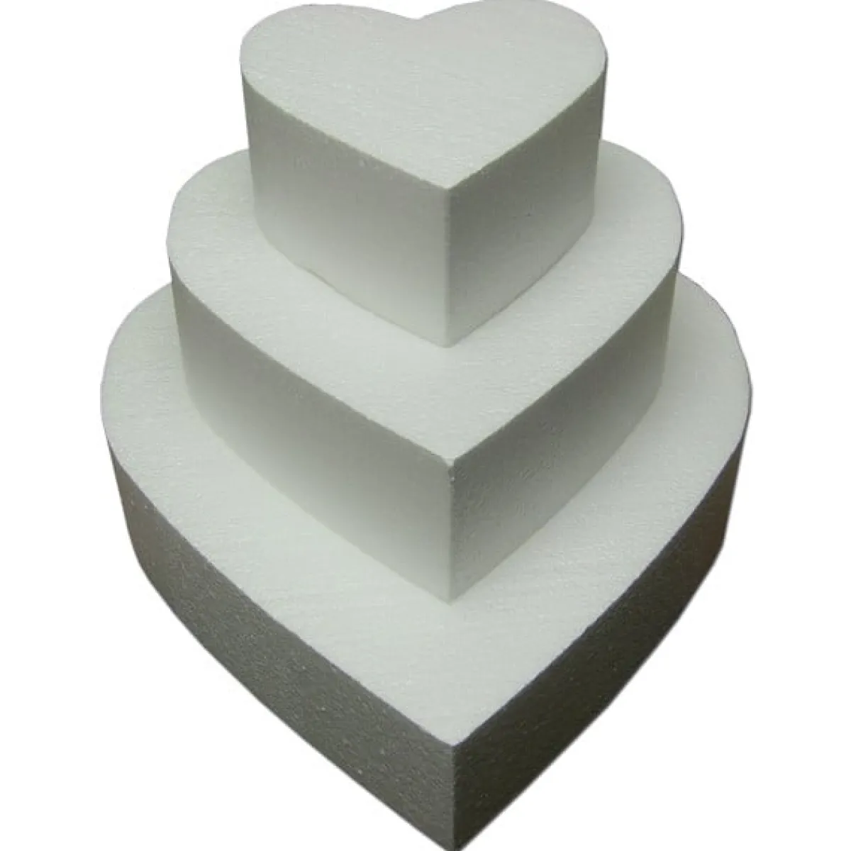 Clearance Taart Dummy Hart 5cm -Ø10cm-