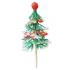 Best Overig Taartdecoratie Dennenboom Groen Rode Top Prikkers 144 stuks