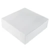 Hot BrandNewCake Taartdoos 30x30x10cm. Wit 3st