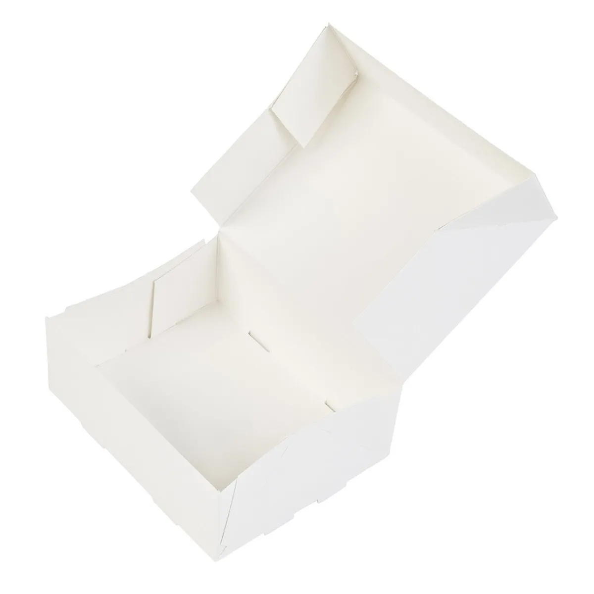 BrandNewCake Taartdoos 12x9,5x4,5cm. Wit 3st