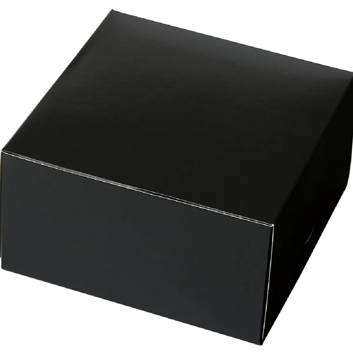 Hot BrandNewCake Taartdoos 15x15x8cm. Zwart 3st