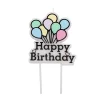 Clearance Overig Taartkaarsje Happy Birthday Ballonnen**