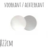 Best BrandNewCake Taartonderzetter Wit / Zilver Ø22cm 10st.